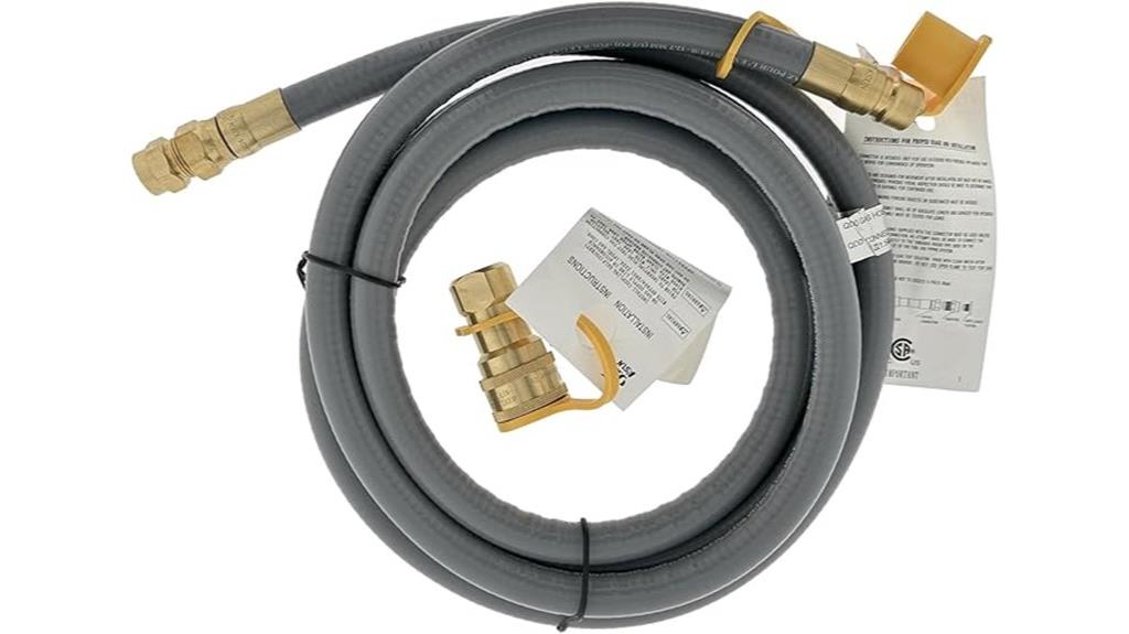 ten foot gas hose