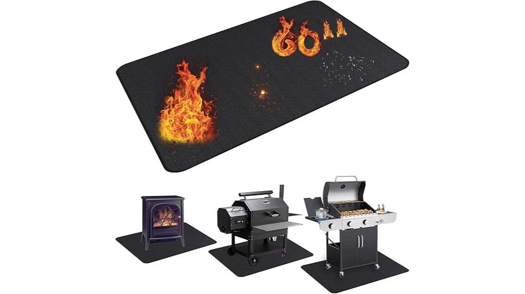 thickened outdoor grill mat