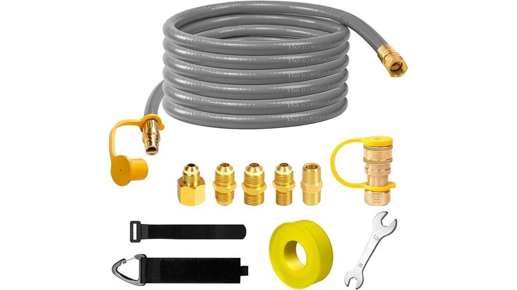 three eighths inch gas hose