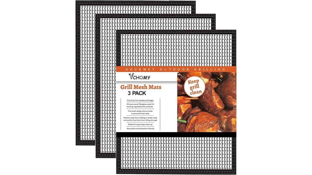 three piece grill mesh