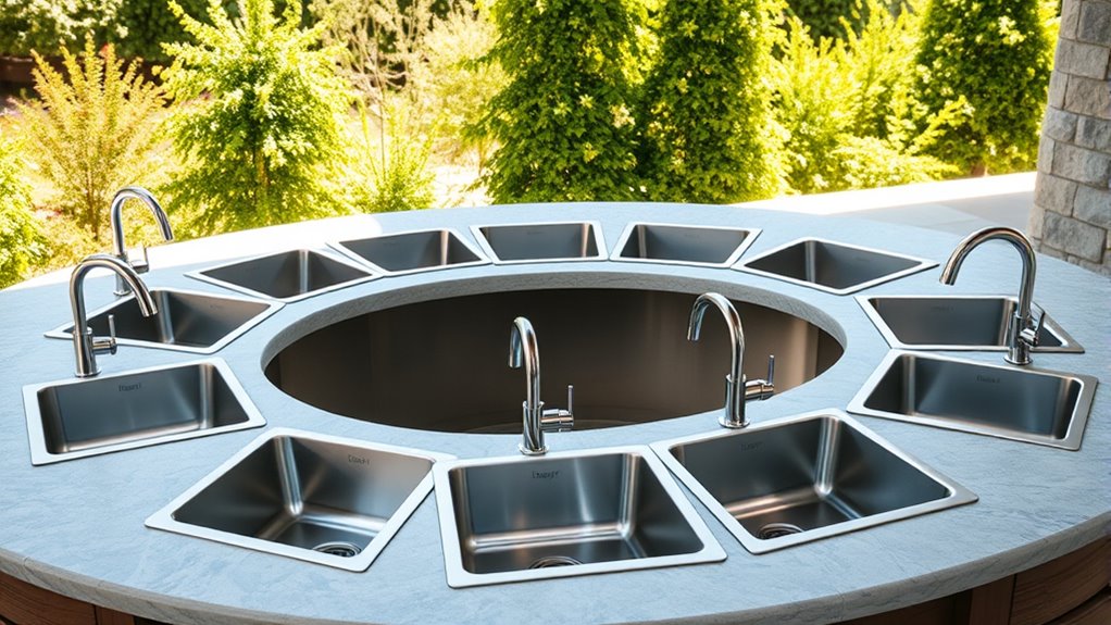 top 12 outdoor sink options
