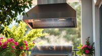 top balcony bbq vent hoods