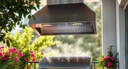 top balcony bbq vent hoods