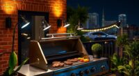 top balcony grill light choices