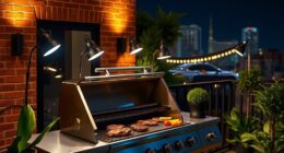 top balcony grill light choices