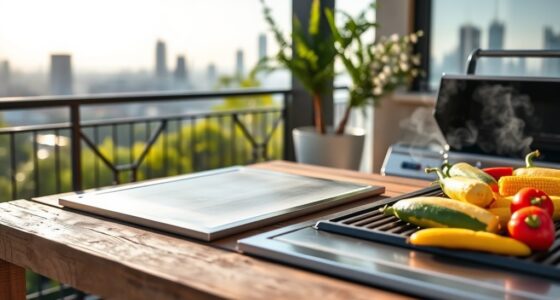 top balcony grill mats