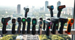 top balcony infrared thermometers