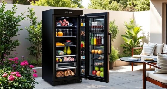 top bertello outdoor refrigerators