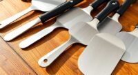 top double ended pizza peel sets