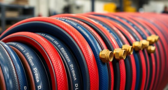 top double peel gas hoses