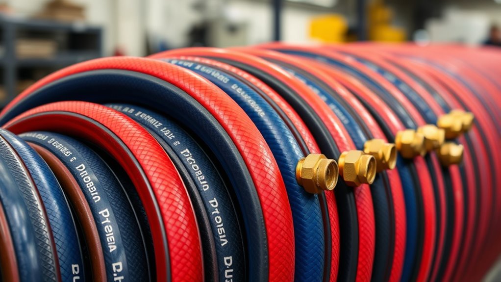 top double peel gas hoses