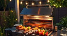 top double peel grill lights