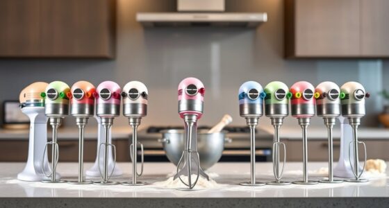 top double peel mixer sets