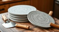top double peel pizza stones