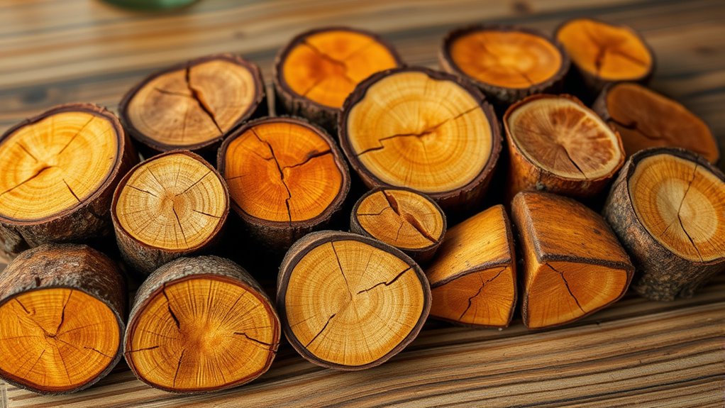 top double peel wood snacks