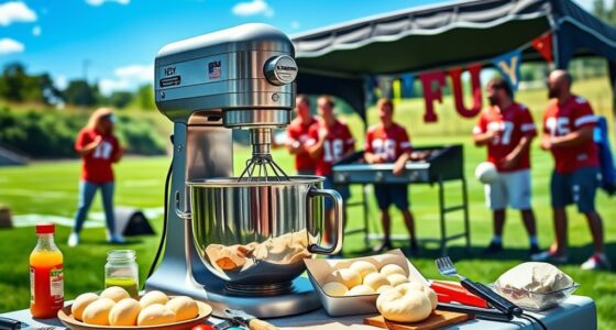 top dough mixers for tailgating