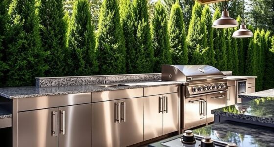 top durable outdoor kitchen cabinets