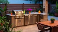 top gas grill island kits