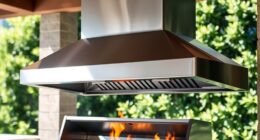 top gas grill vent hood