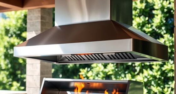 top gas grill vent hood