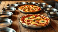 top gas pizza steel pans