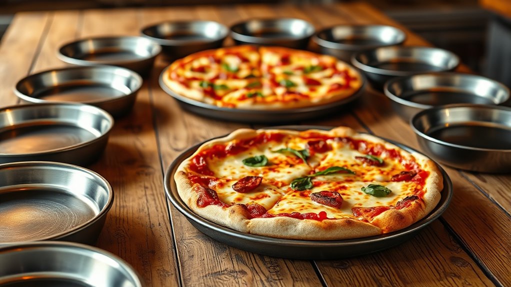 top gas pizza steel pans