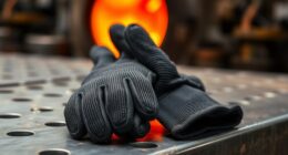 top gas resistant heat gloves