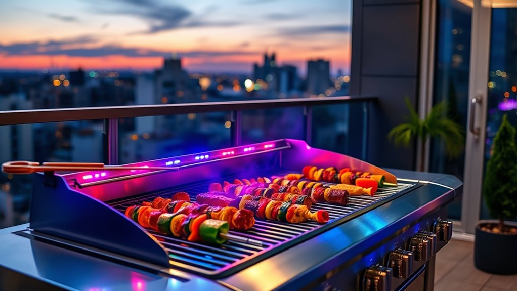 top grill lights for apartments