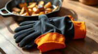 top heat resistant cooking gloves