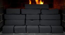 top non stick fireplace bricks