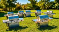 top portable grill islands