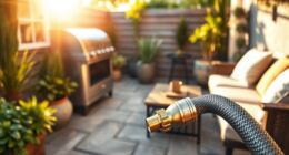 top small patio gas hoses