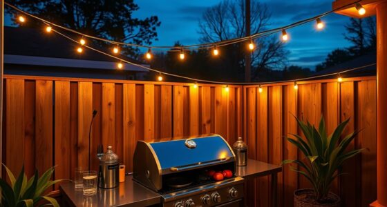 top small patio grill lights