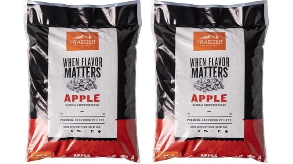 traeger apple wood pellets