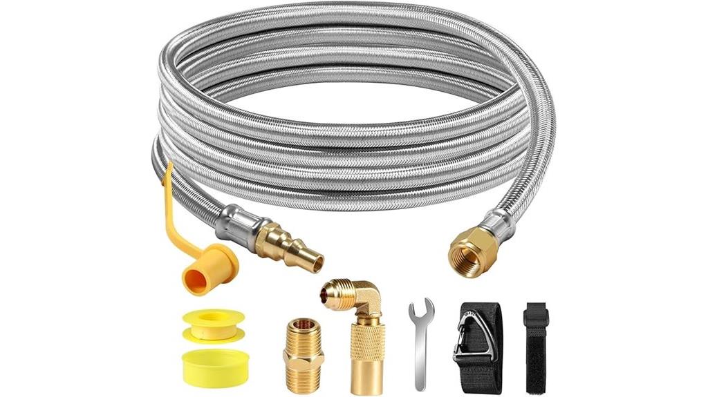twelve foot propane hose