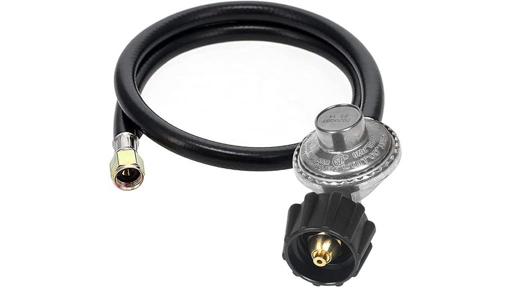 two foot propane regulator