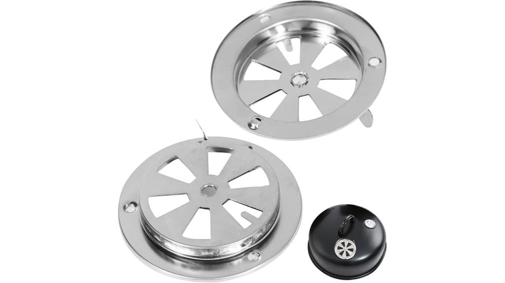two pack smoker vents