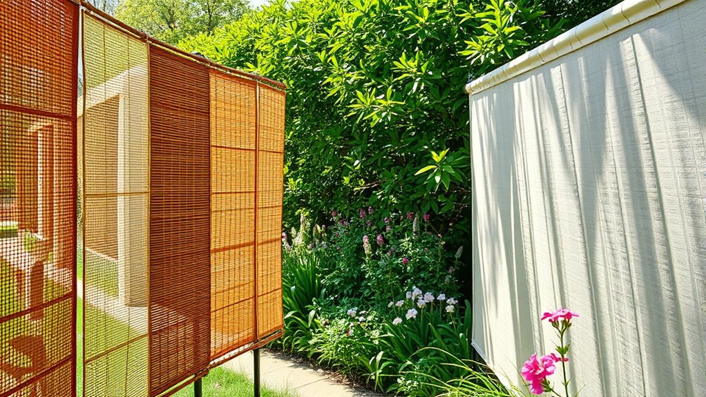 types of wind screens