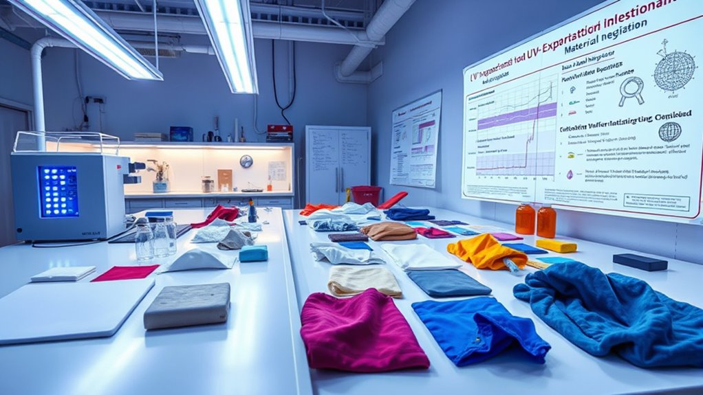 uv radiation causes material degradation