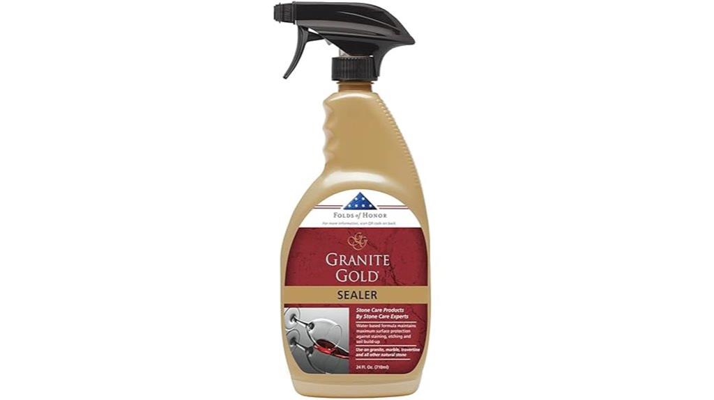 water based sealer spray