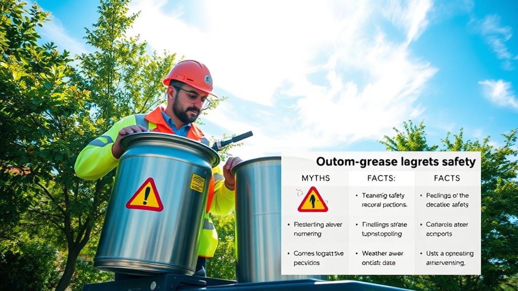 weather impacts grease containment