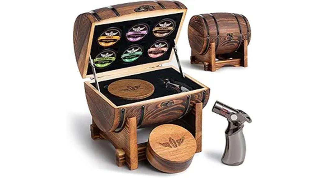 whiskey smoking barrel kit