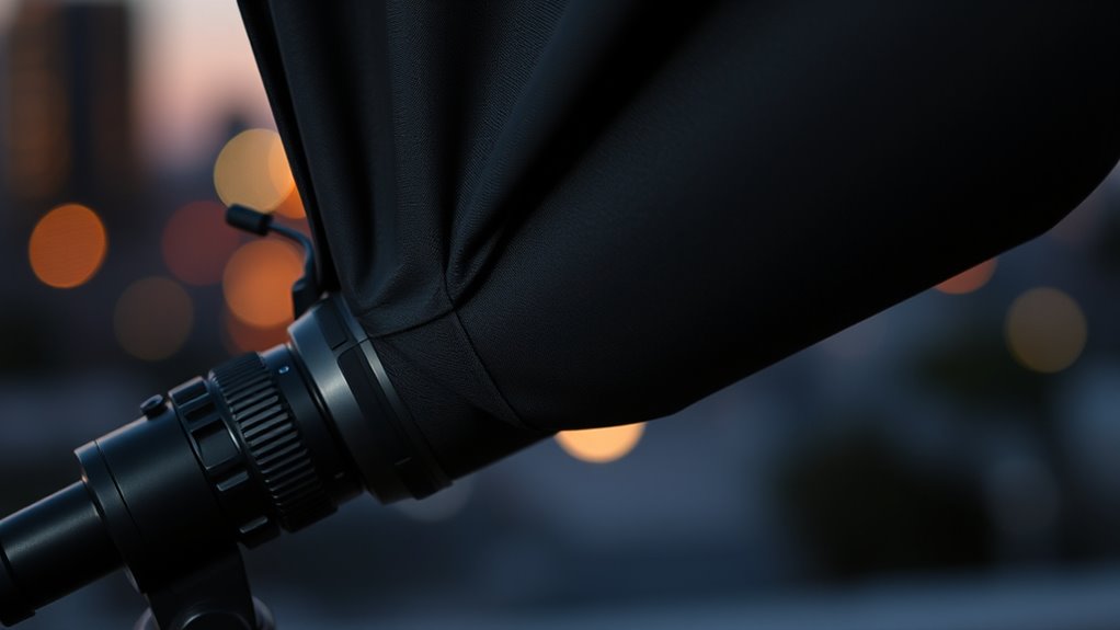 wind screens benefit all equipment