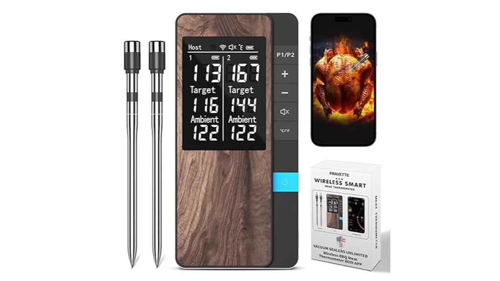wireless bluetooth food thermometer