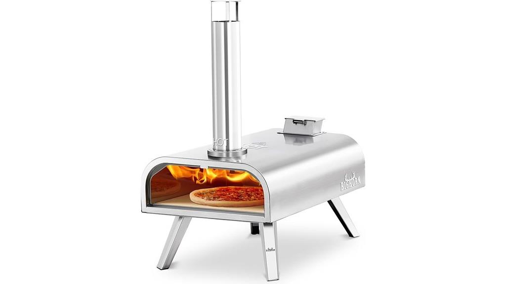 wood pellet pizza oven