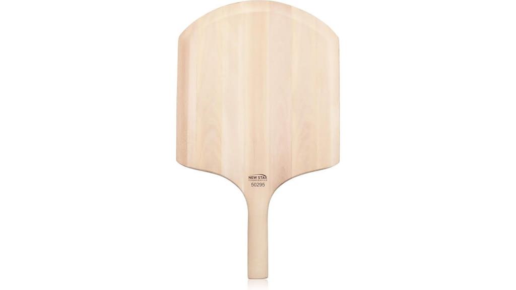 wooden pizza peel model 50295