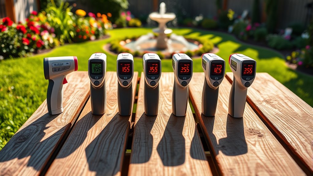 top backyard infrared thermometers
