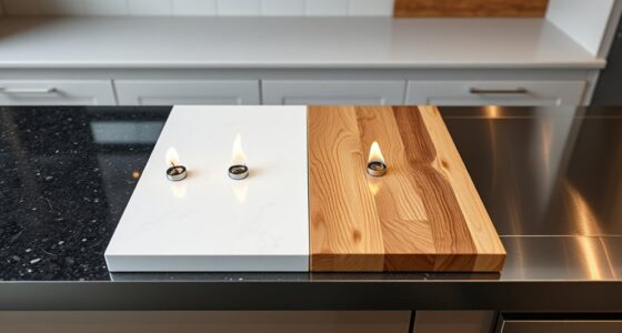 countertop heat resistance comparison