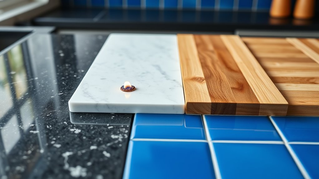 countertop heat resistance considerations
