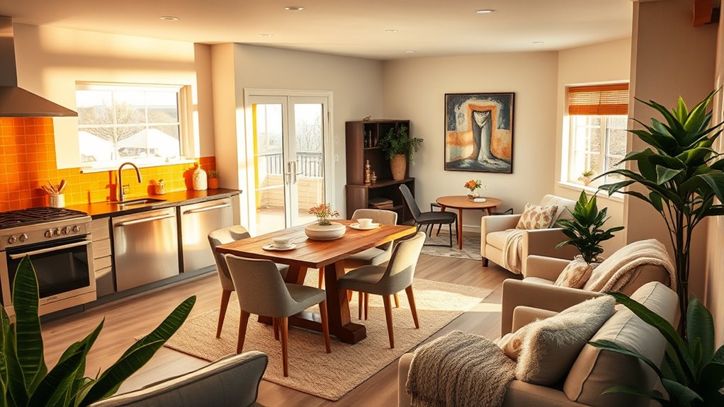 designate zones with lighting